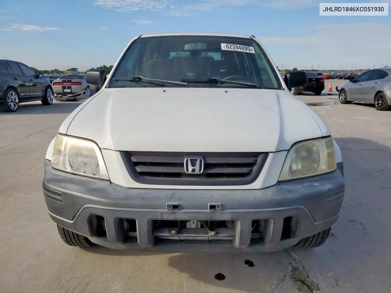 1999 Honda Cr-V Lx VIN: JHLRD1846XC051930 Lot: 62394095