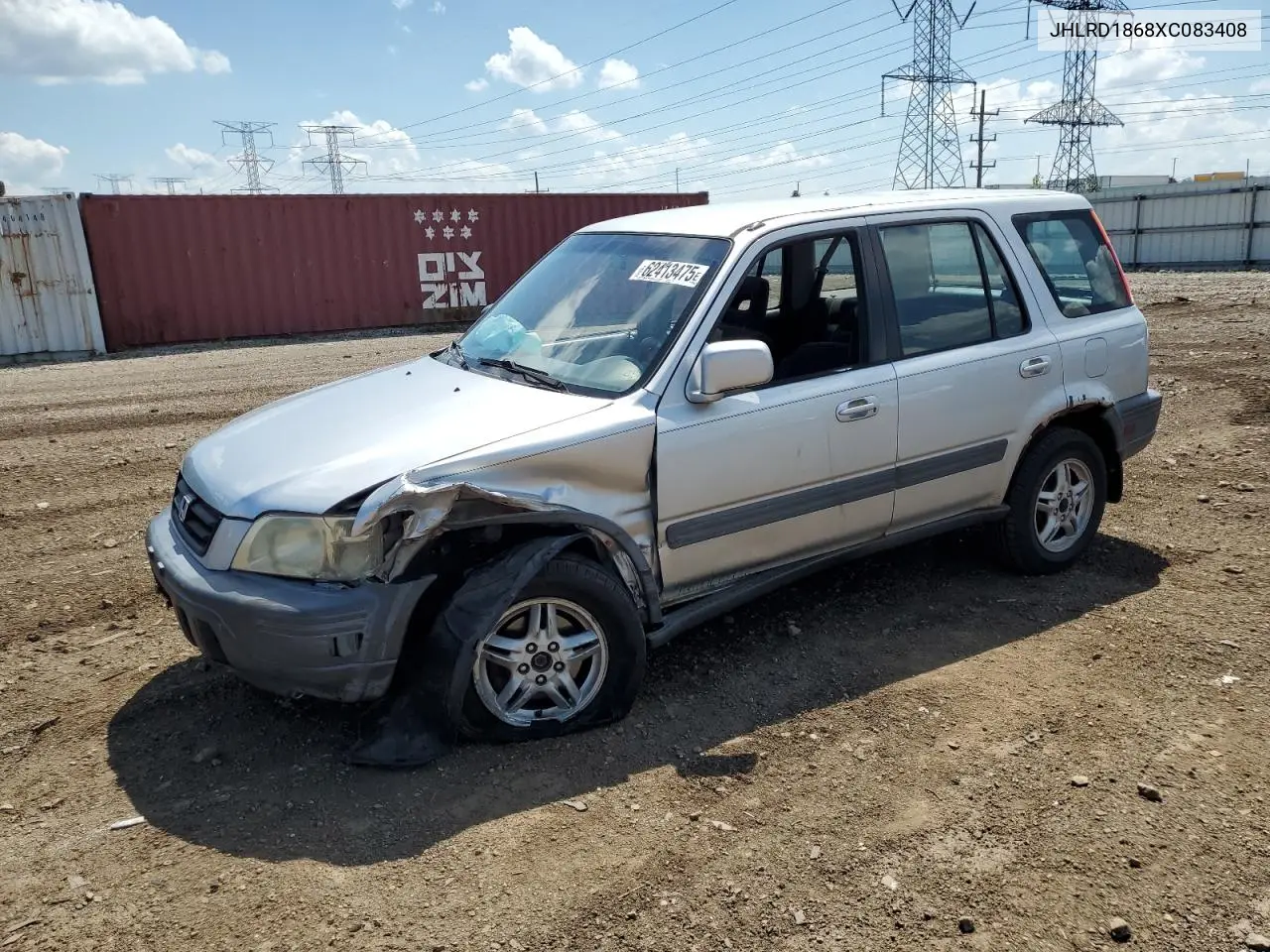 1999 Honda Cr-V Ex VIN: JHLRD1868XC083408 Lot: 62413475
