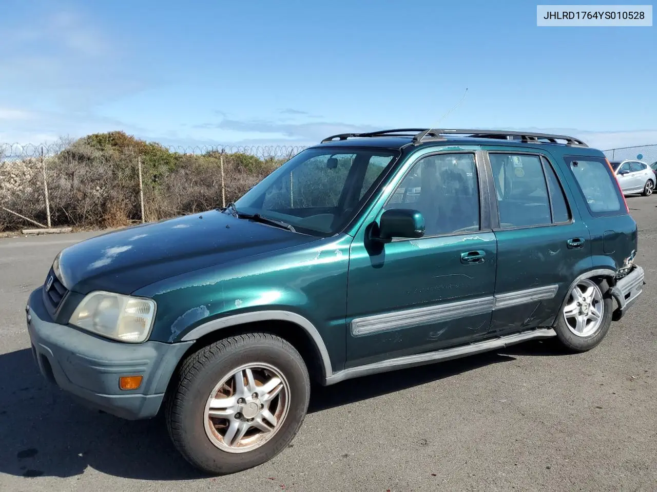 2000 Honda Cr-V Ex VIN: JHLRD1764YS010528 Lot: 44171525