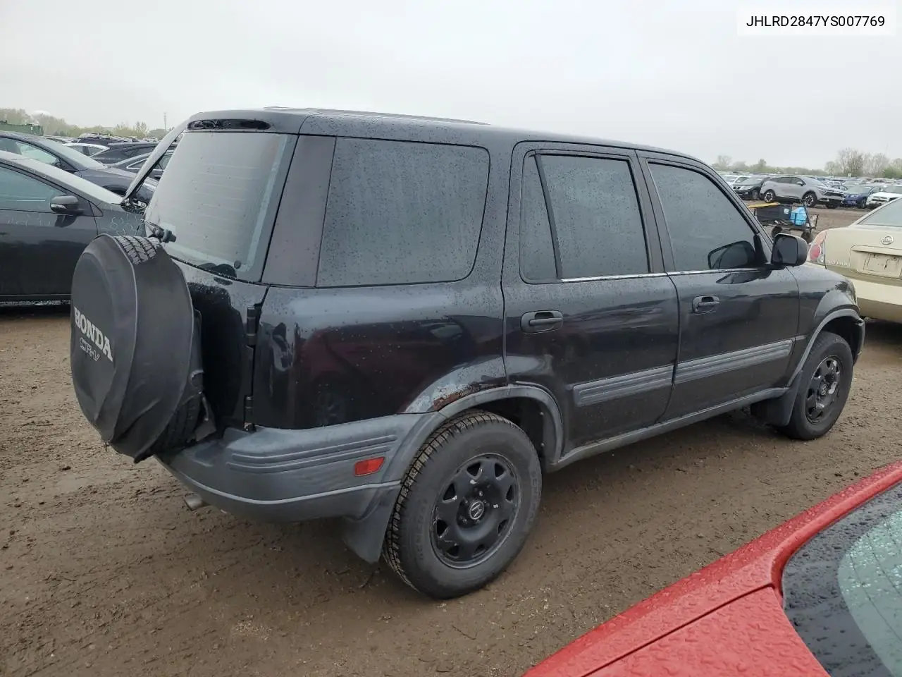 2000 Honda Cr-V Lx VIN: JHLRD2847YS007769 Lot: 55428755