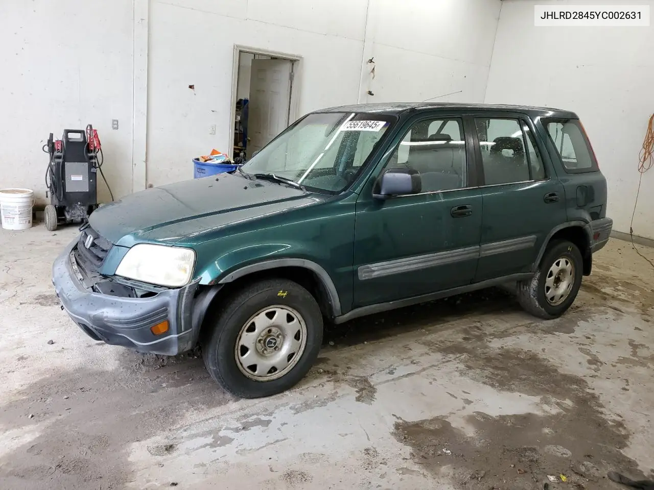 2000 Honda Cr-V Lx VIN: JHLRD2845YC002631 Lot: 55619645