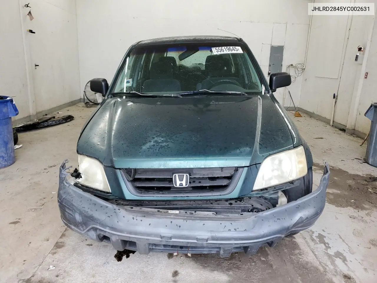 2000 Honda Cr-V Lx VIN: JHLRD2845YC002631 Lot: 55619645