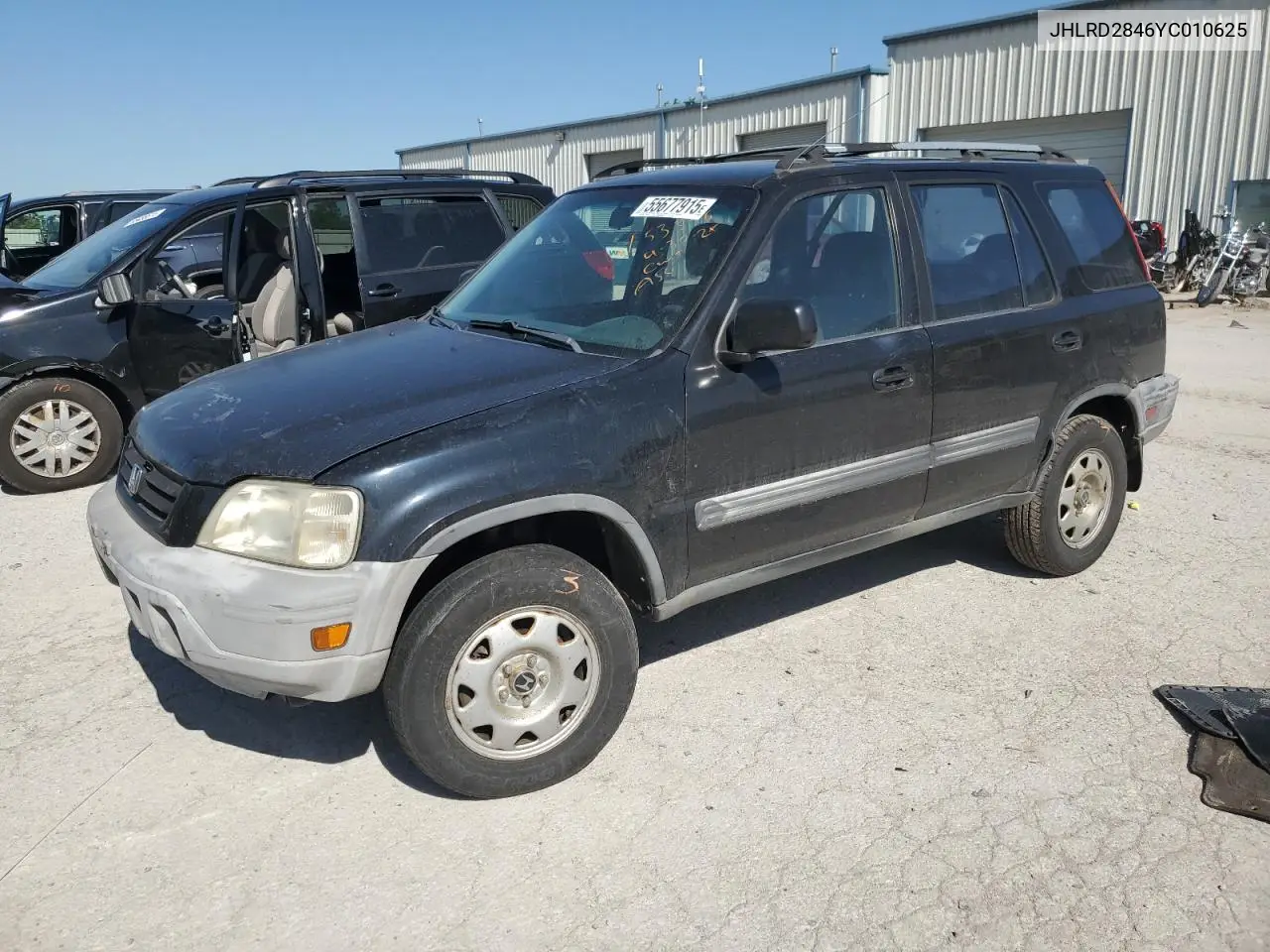 2000 Honda Cr-V Lx VIN: JHLRD2846YC010625 Lot: 55677915