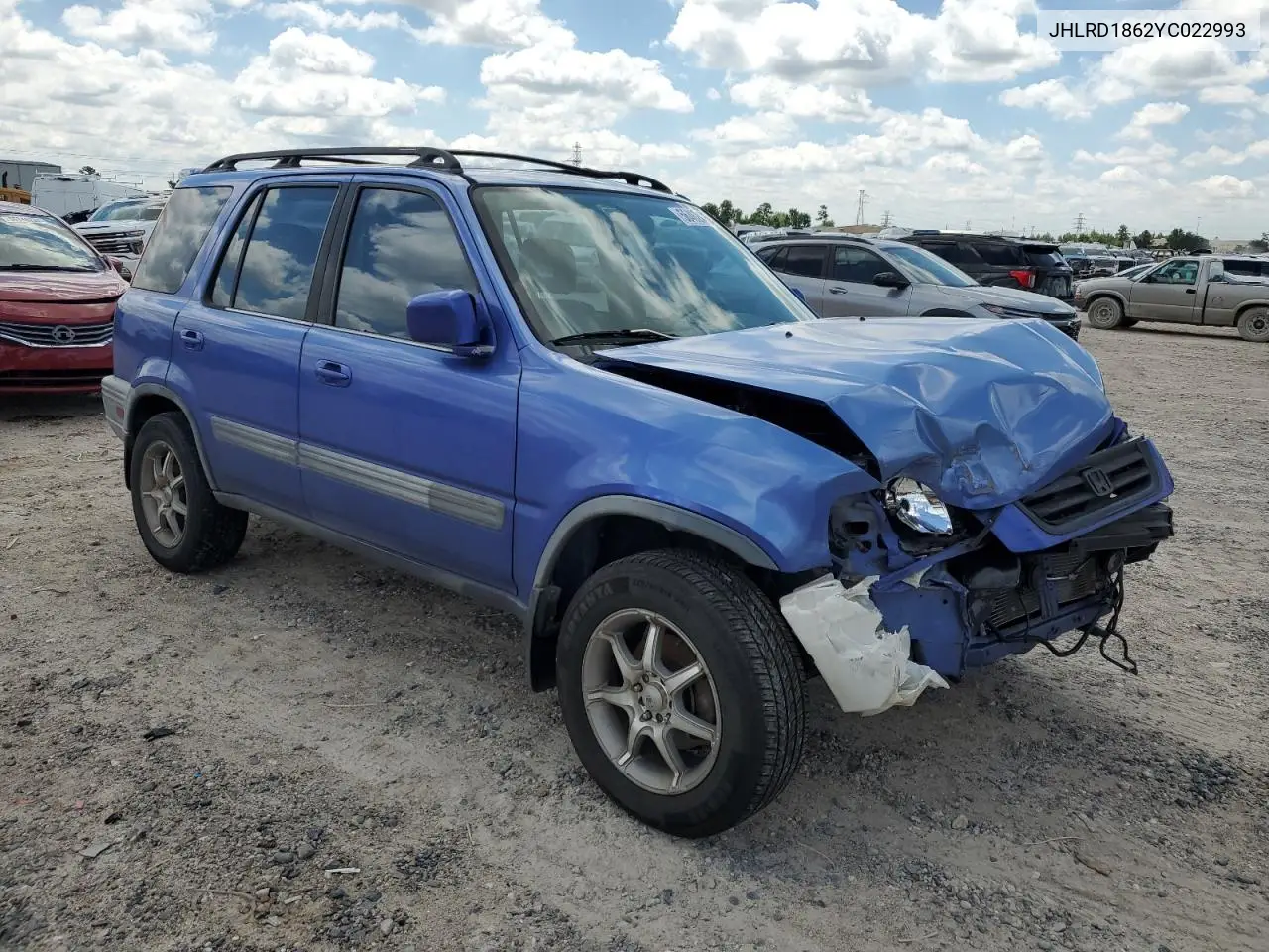 2000 Honda Cr-V Ex VIN: JHLRD1862YC022993 Lot: 56462475