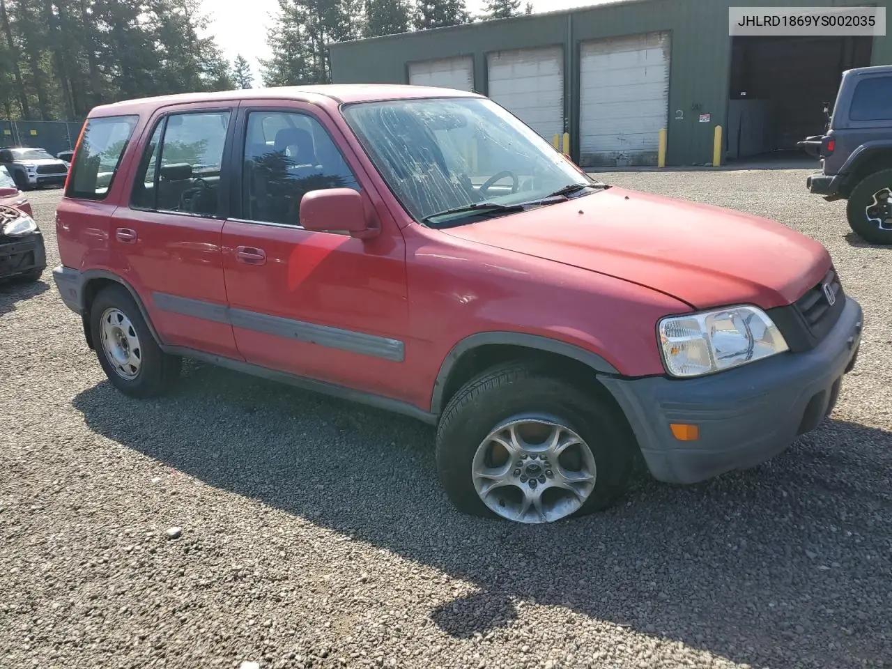 2000 Honda Cr-V Ex VIN: JHLRD1869YS002035 Lot: 56503565