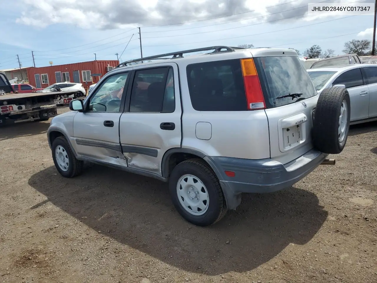 2000 Honda Cr-V Lx VIN: JHLRD2846YC017347 Lot: 57140835