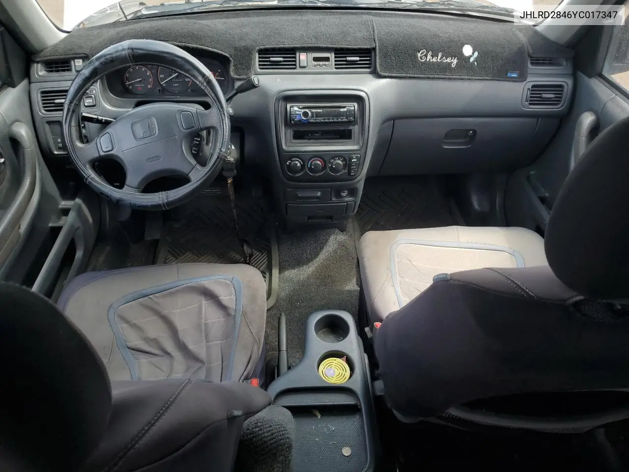 2000 Honda Cr-V Lx VIN: JHLRD2846YC017347 Lot: 57140835