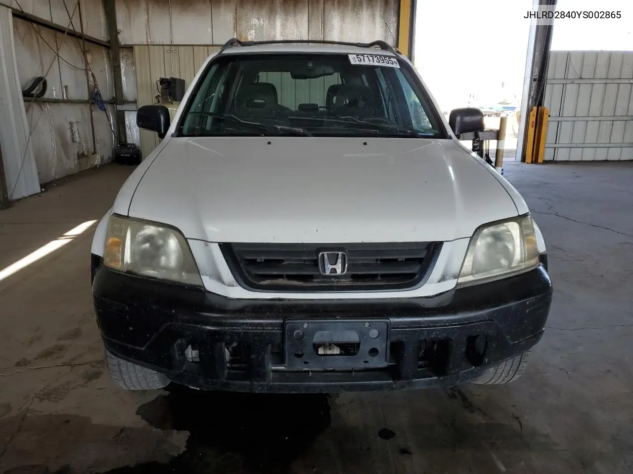 2000 Honda Cr-V Lx VIN: JHLRD2840YS002865 Lot: 57173955