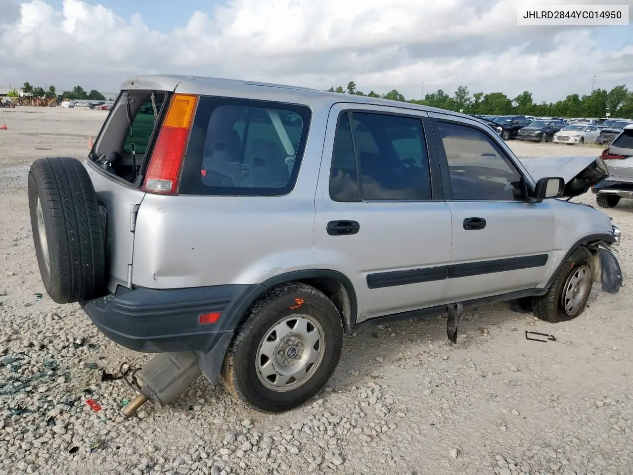 2000 Honda Cr-V Lx VIN: JHLRD2844YC014950 Lot: 60713745