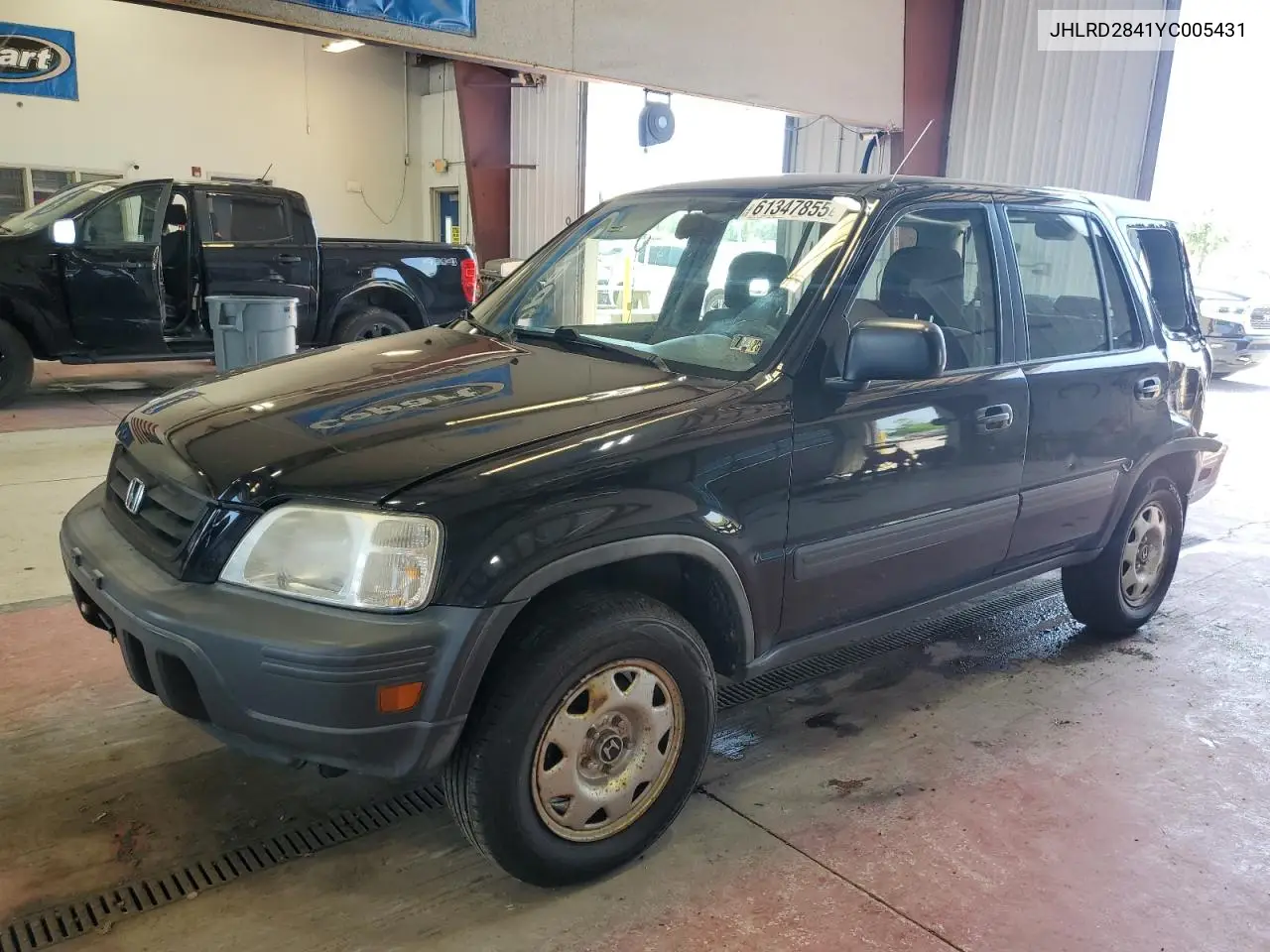 2000 Honda Cr-V Lx VIN: JHLRD2841YC005431 Lot: 61347855