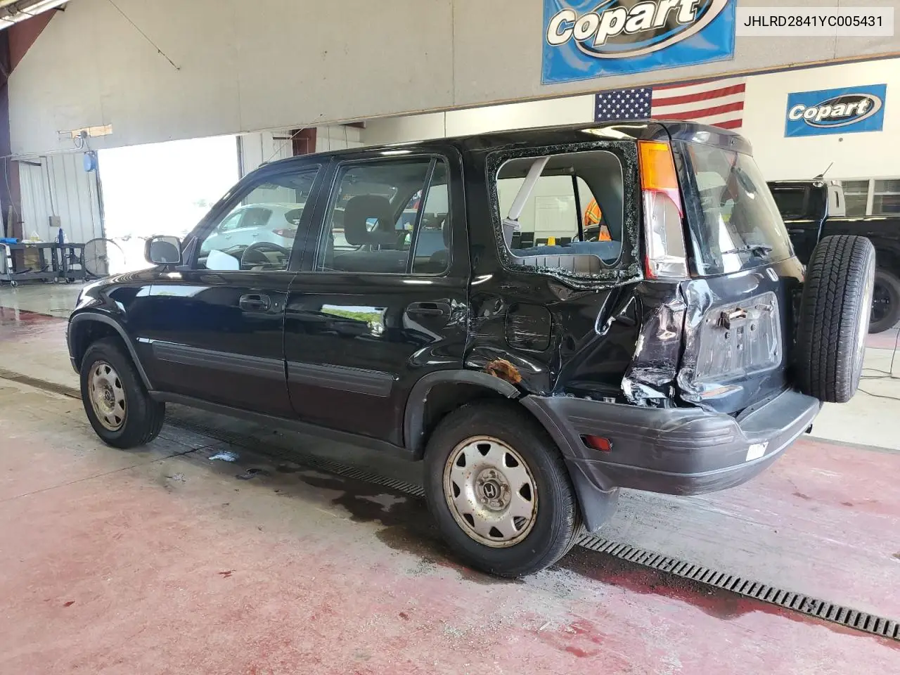 2000 Honda Cr-V Lx VIN: JHLRD2841YC005431 Lot: 61347855