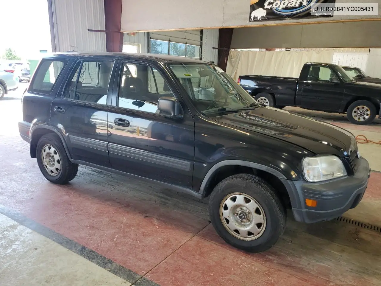 2000 Honda Cr-V Lx VIN: JHLRD2841YC005431 Lot: 61347855