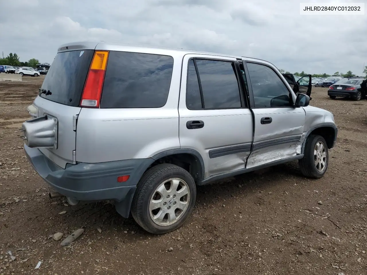 2000 Honda Cr-V Lx VIN: JHLRD2840YC012032 Lot: 61448005