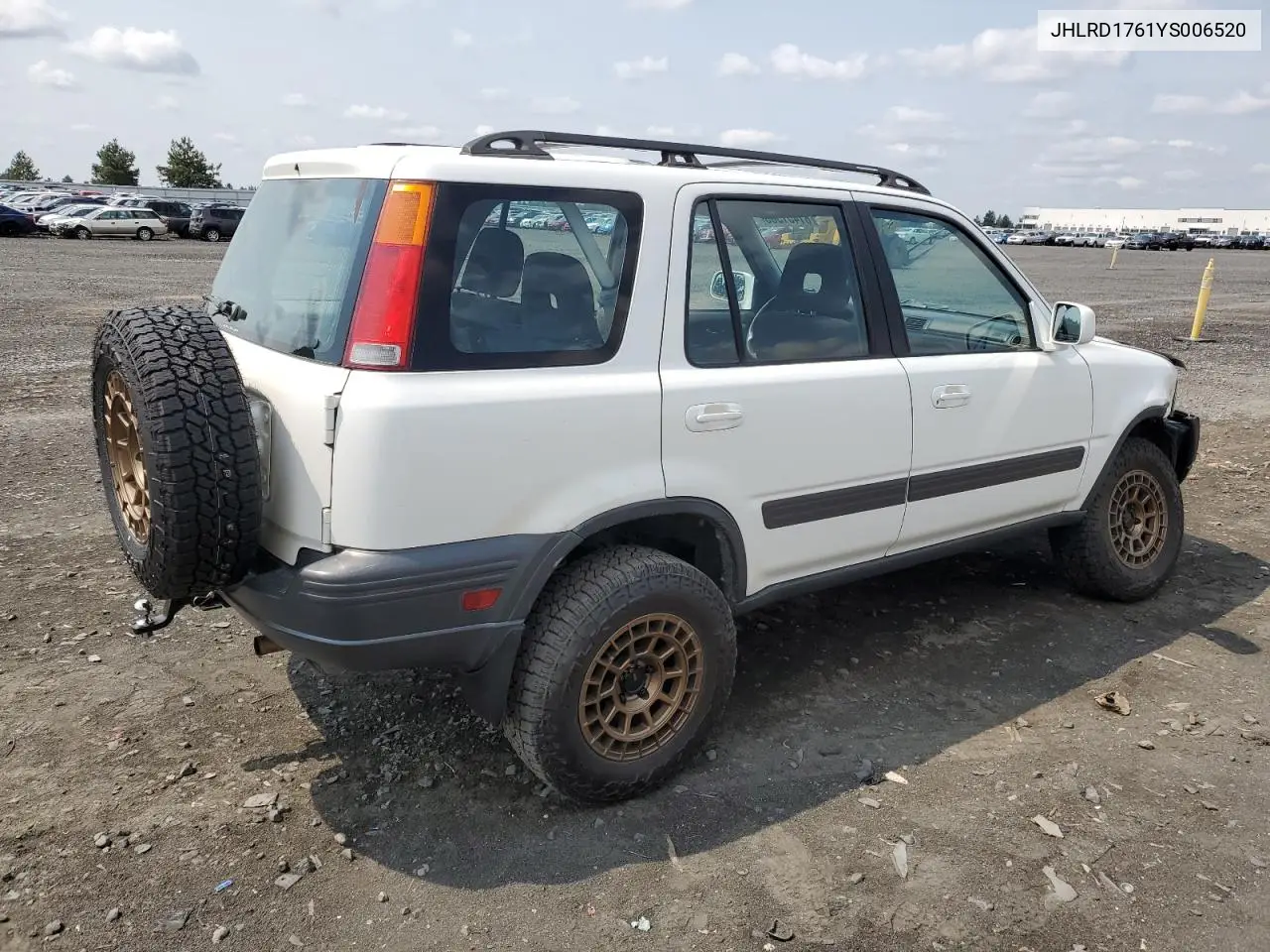 2000 Honda Cr-V Ex VIN: JHLRD1761YS006520 Lot: 61451565