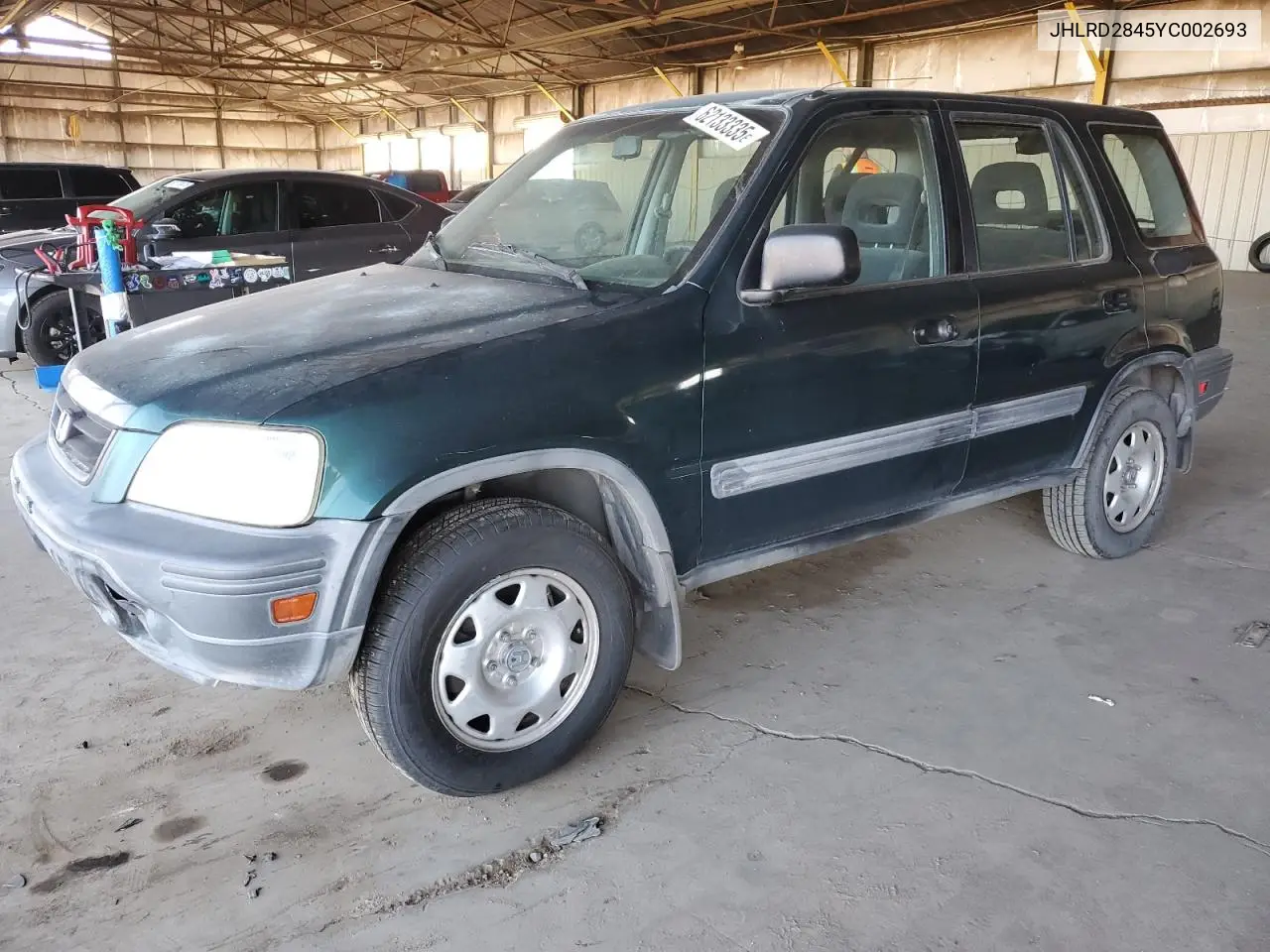 2000 Honda Cr-V Lx VIN: JHLRD2845YC002693 Lot: 62133335