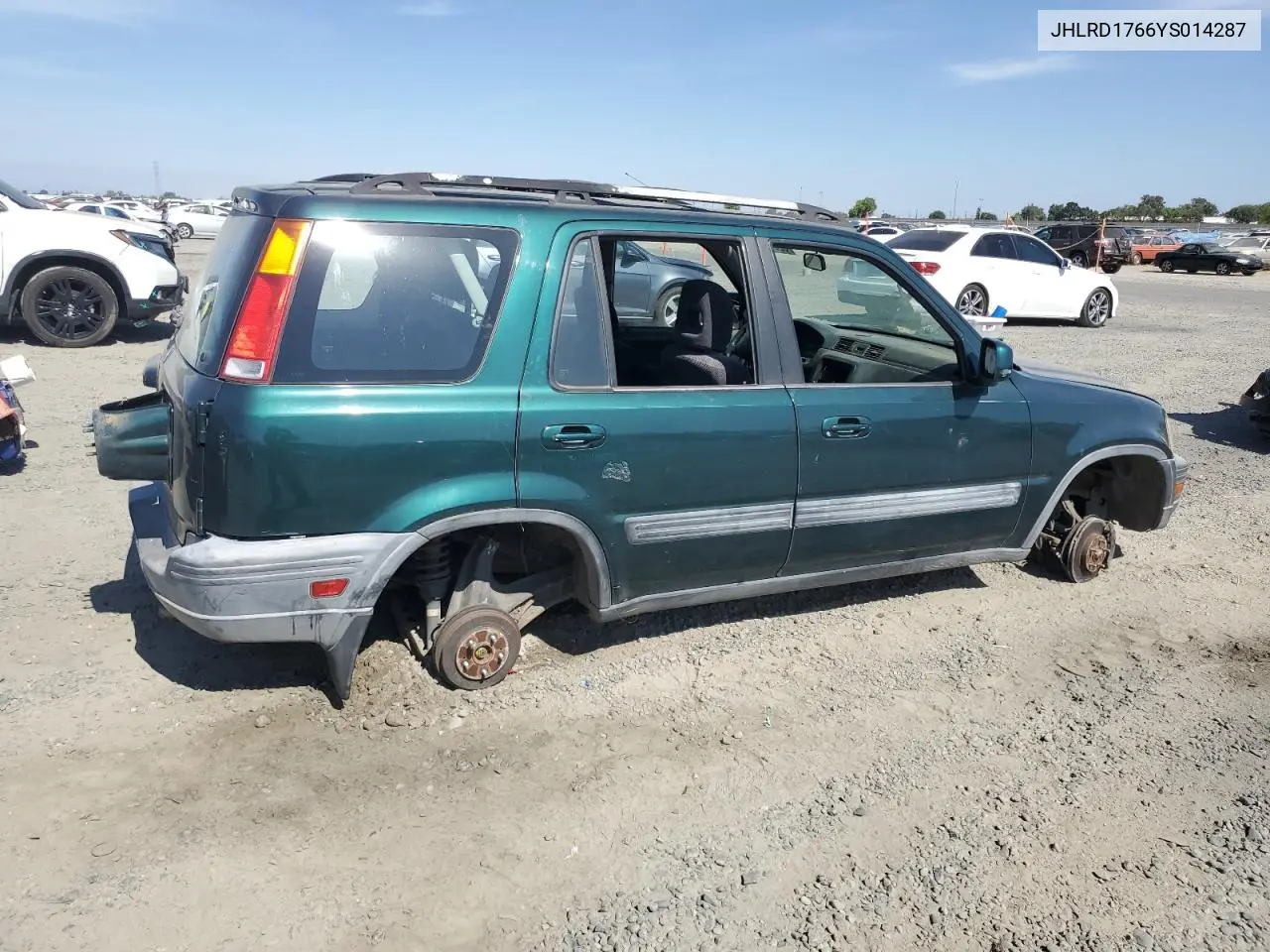 2000 Honda Cr-V Ex VIN: JHLRD1766YS014287 Lot: 62372875