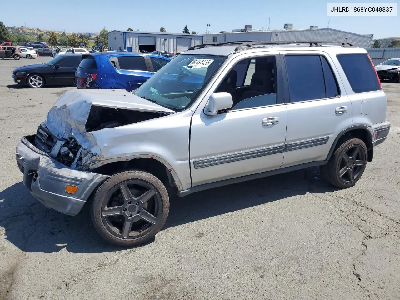2000 Honda Cr-V Ex VIN: JHLRD1868YC048837 Lot: 62791405