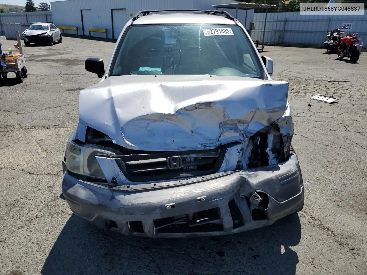 2000 Honda Cr-V Ex VIN: JHLRD1868YC048837 Lot: 62791405