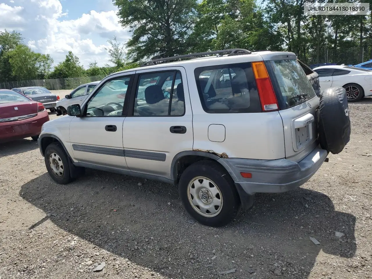 2001 Honda Cr-V Lx VIN: JHLRD18441S018390 Lot: 61668345