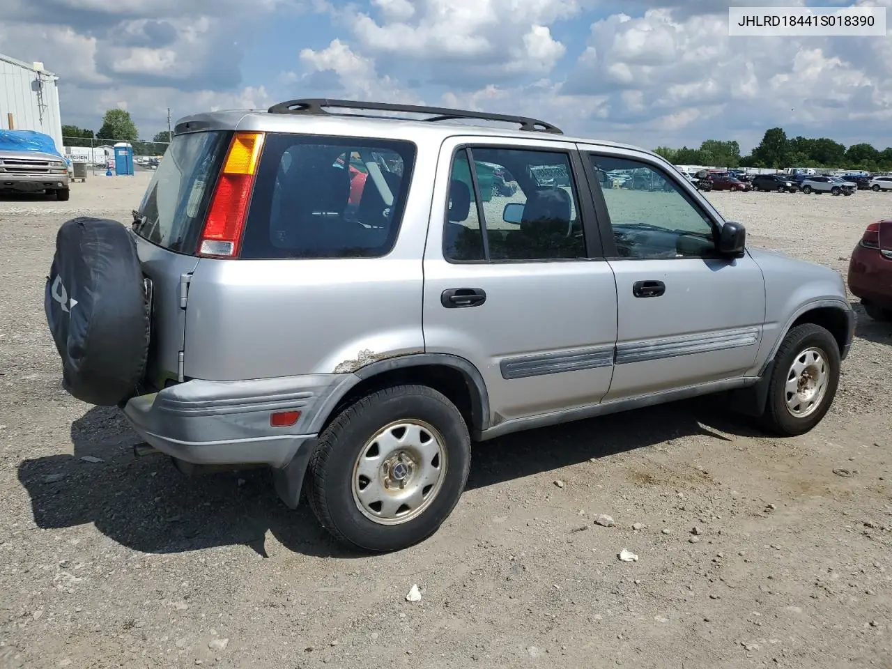 2001 Honda Cr-V Lx VIN: JHLRD18441S018390 Lot: 61668345