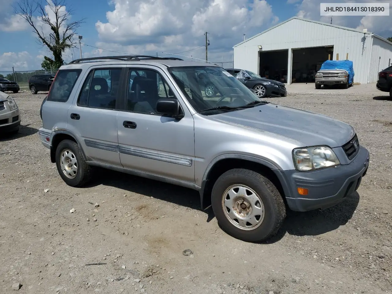 2001 Honda Cr-V Lx VIN: JHLRD18441S018390 Lot: 61668345