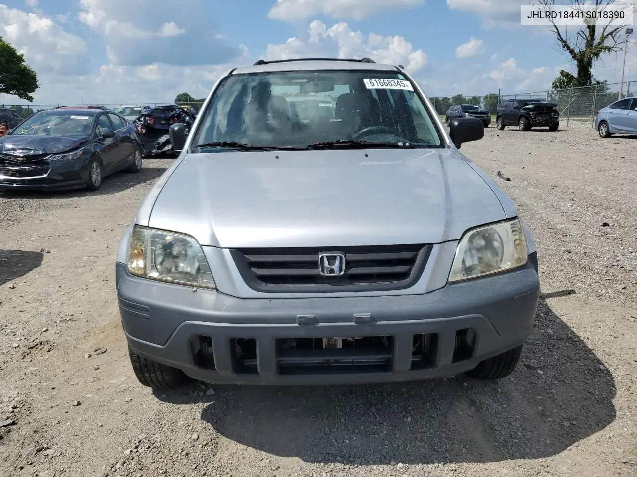 2001 Honda Cr-V Lx VIN: JHLRD18441S018390 Lot: 61668345