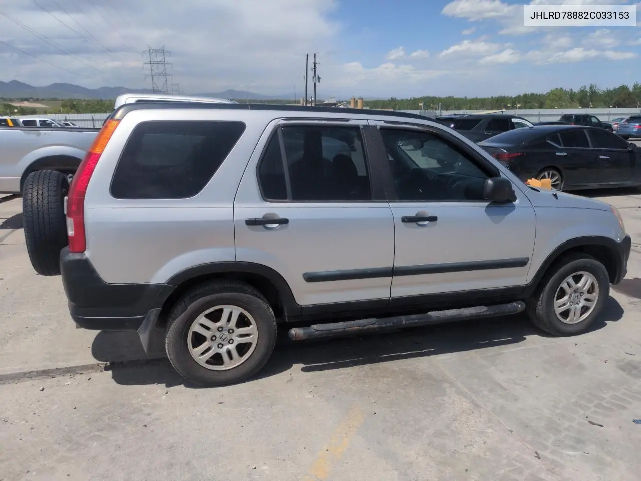 2002 Honda Cr-V Ex VIN: JHLRD78882C033153 Lot: 57182905