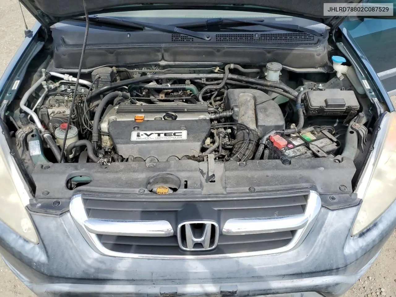 2002 Honda Cr-V Ex VIN: JHLRD78802C087529 Lot: 57188395