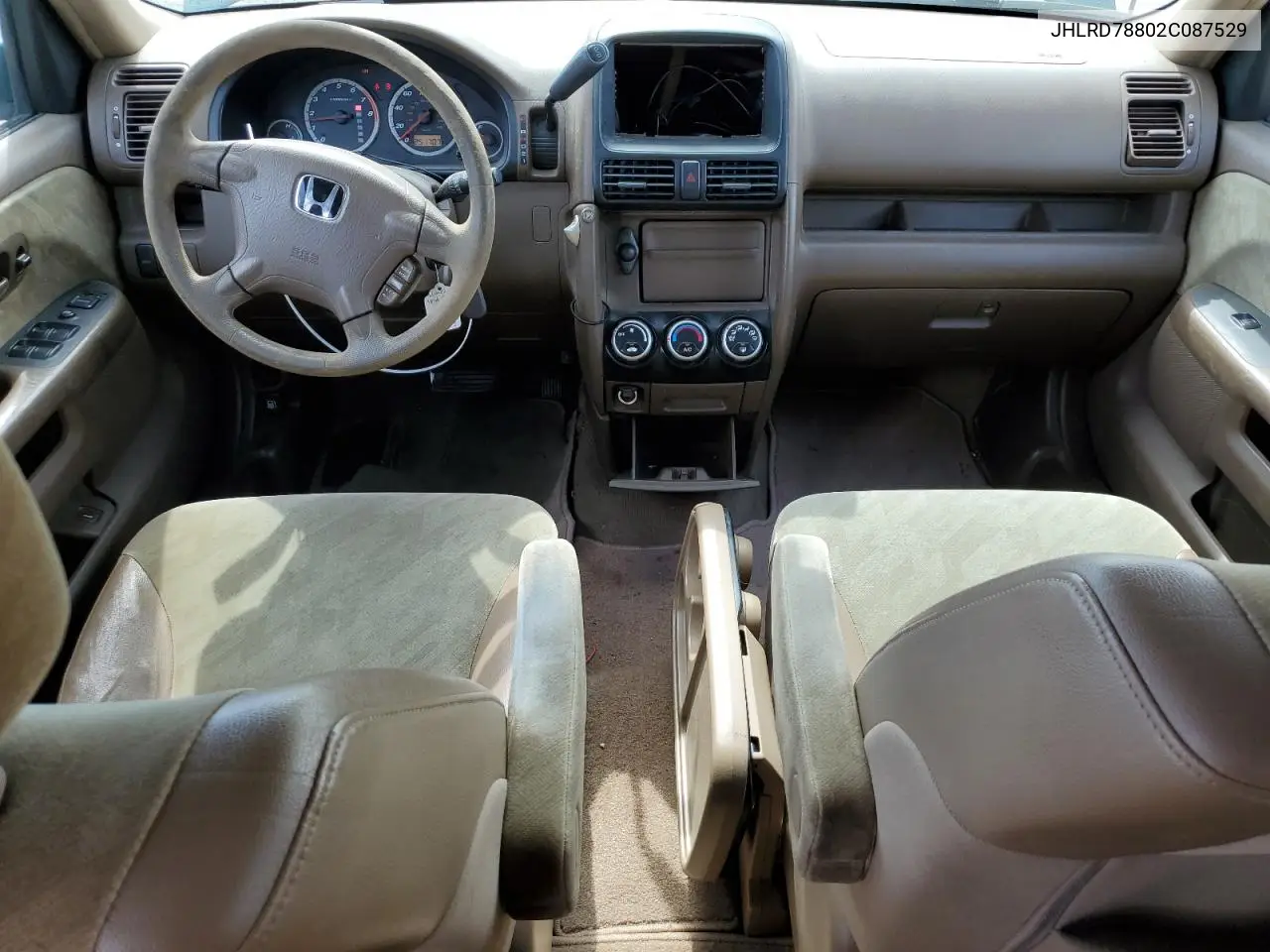 2002 Honda Cr-V Ex VIN: JHLRD78802C087529 Lot: 57188395