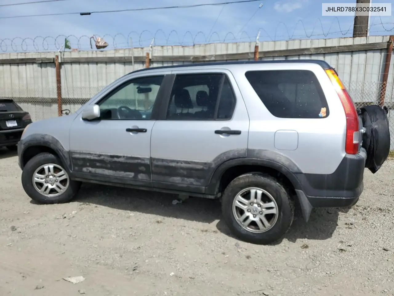 2003 Honda Cr-V Ex VIN: JHLRD788X3C032541 Lot: 53337495