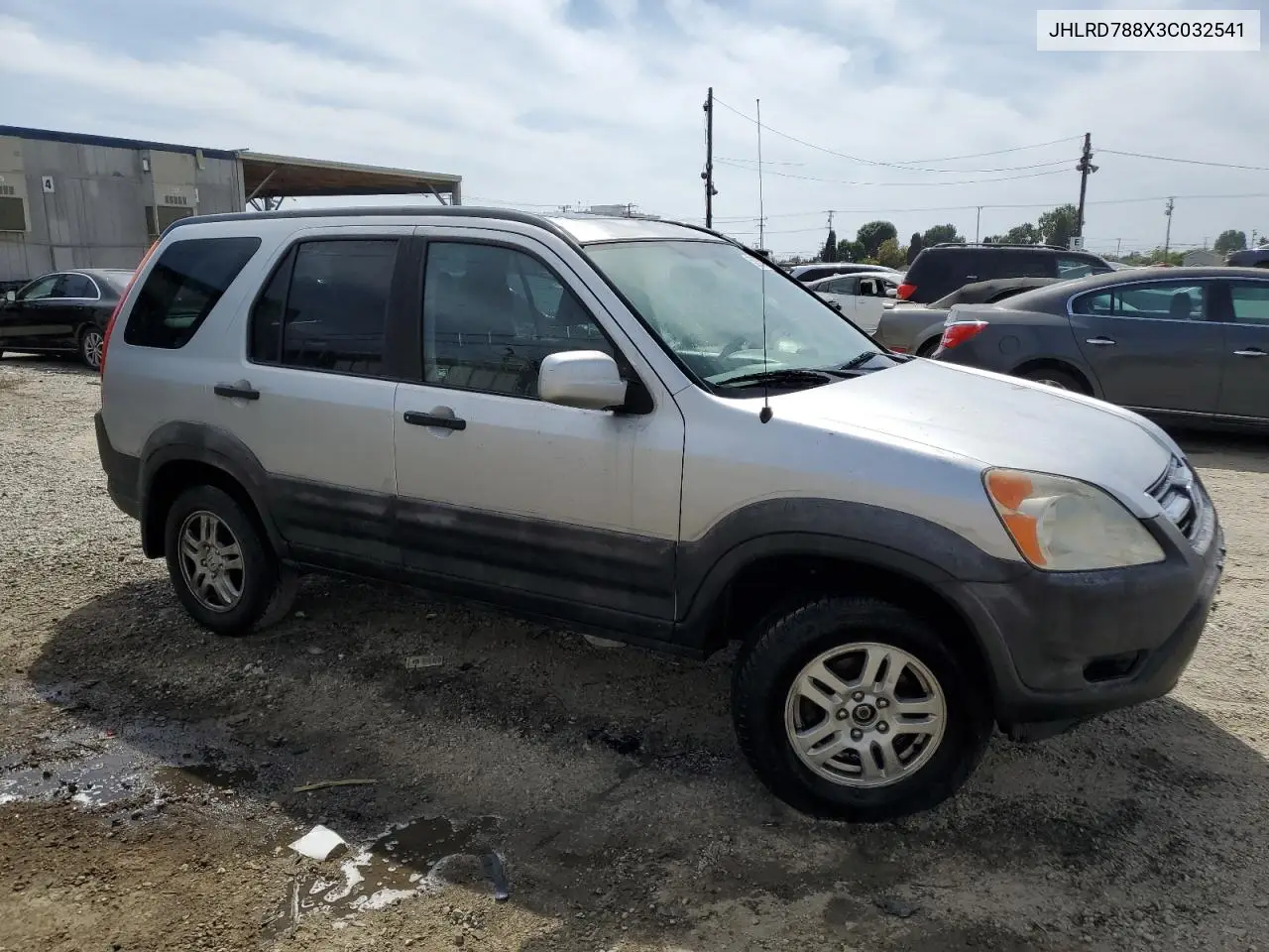 2003 Honda Cr-V Ex VIN: JHLRD788X3C032541 Lot: 53337495