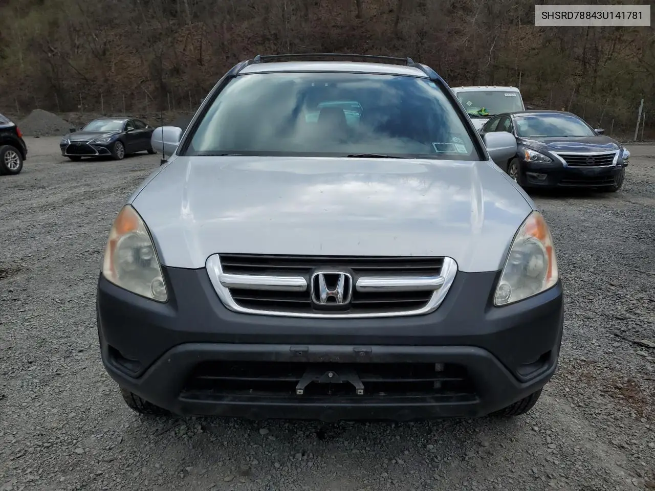 2003 Honda Cr-V Ex VIN: SHSRD78843U141781 Lot: 53464645