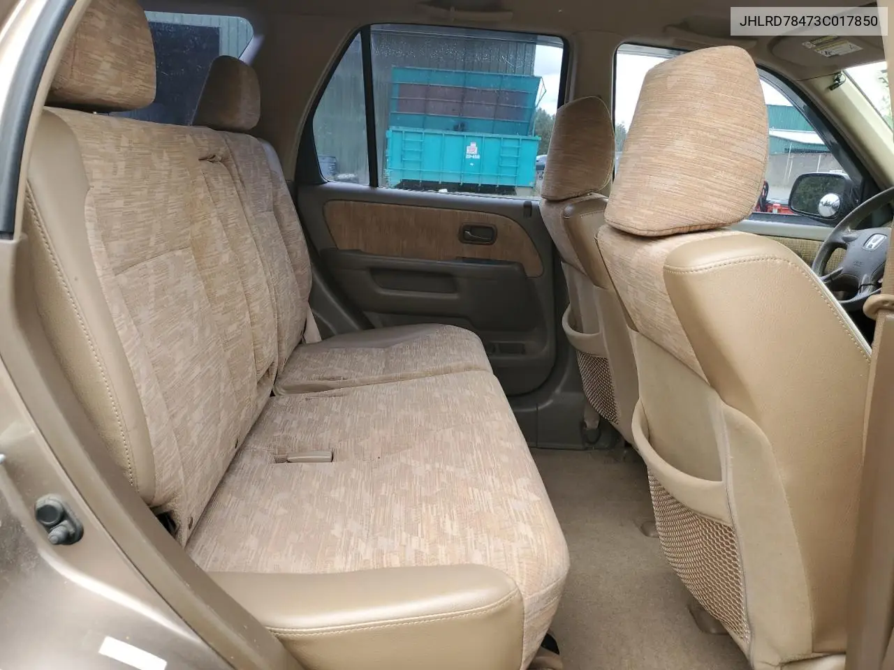 2003 Honda Cr-V Lx VIN: JHLRD78473C017850 Lot: 56507145