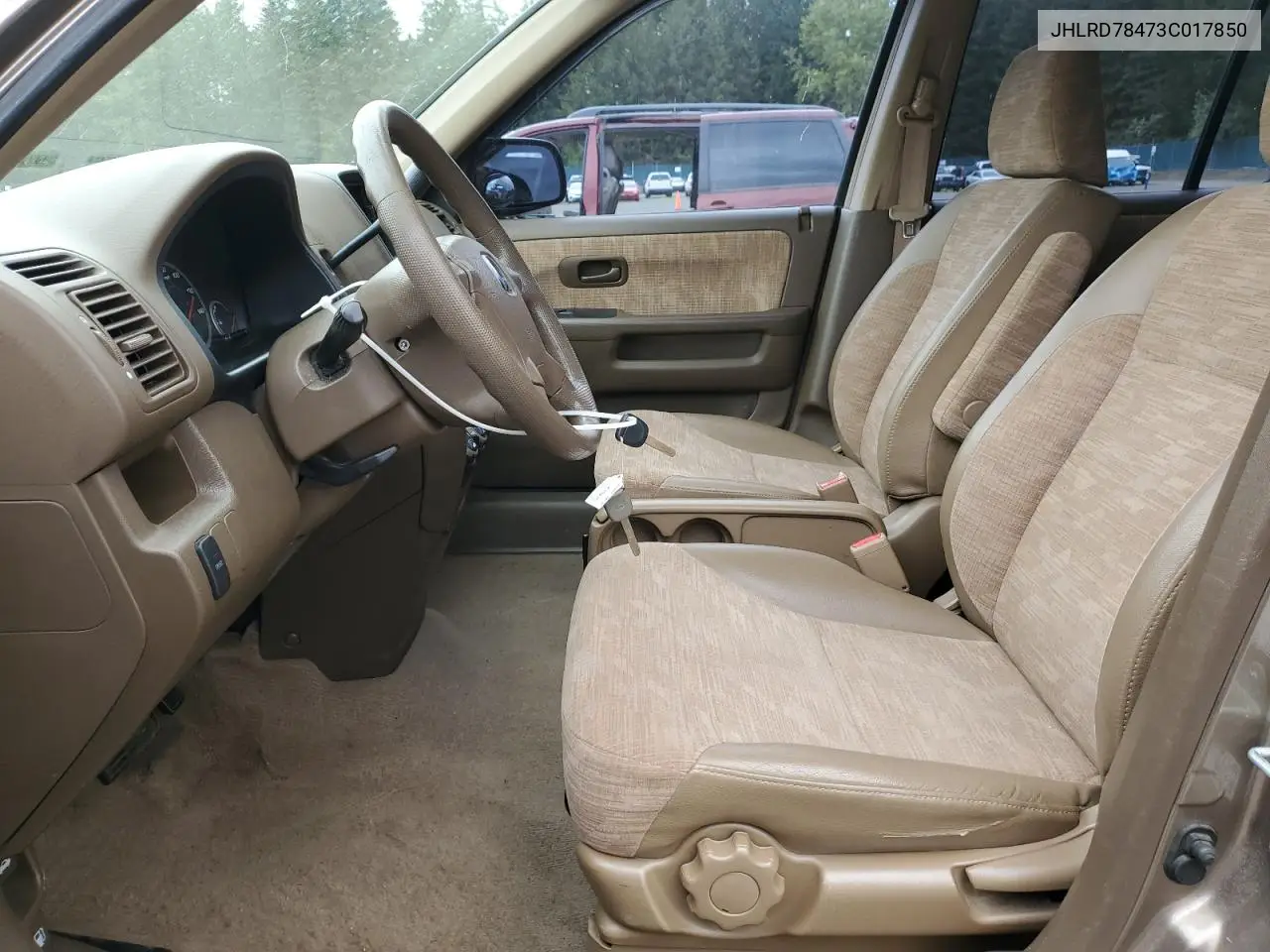 2003 Honda Cr-V Lx VIN: JHLRD78473C017850 Lot: 56507145