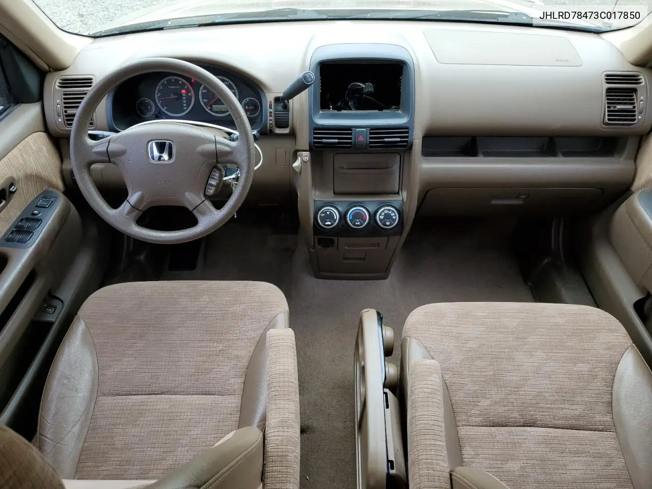 2003 Honda Cr-V Lx VIN: JHLRD78473C017850 Lot: 56507145