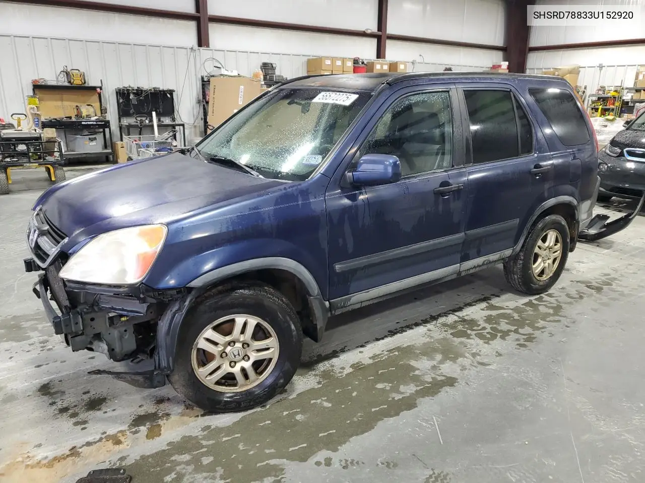 2003 Honda Cr-V Ex VIN: SHSRD78833U152920 Lot: 56572275