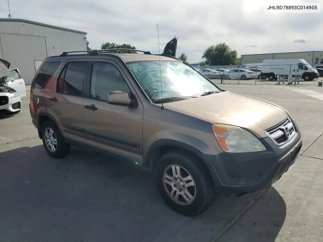2003 Honda Cr-V Ex VIN: JHLRD78893C014905 Lot: 57349195