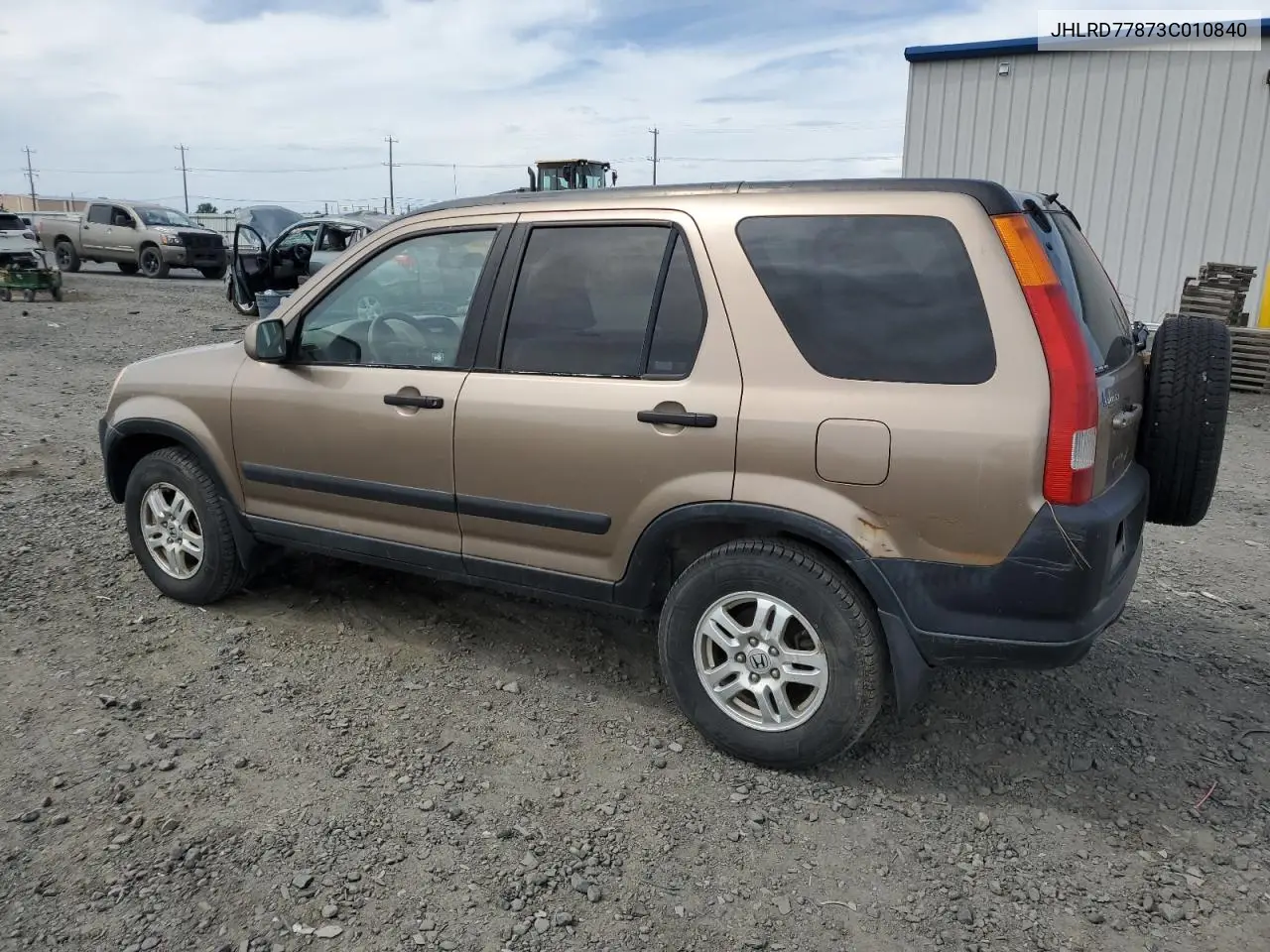 2003 Honda Cr-V Ex VIN: JHLRD77873C010840 Lot: 62418445