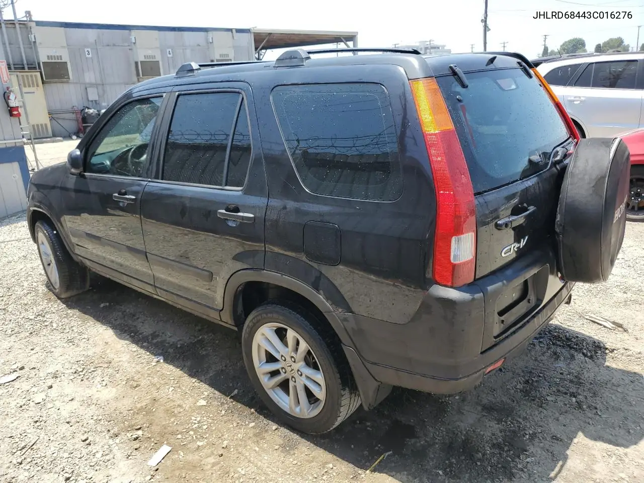 2003 Honda Cr-V Lx VIN: JHLRD68443C016276 Lot: 62424345