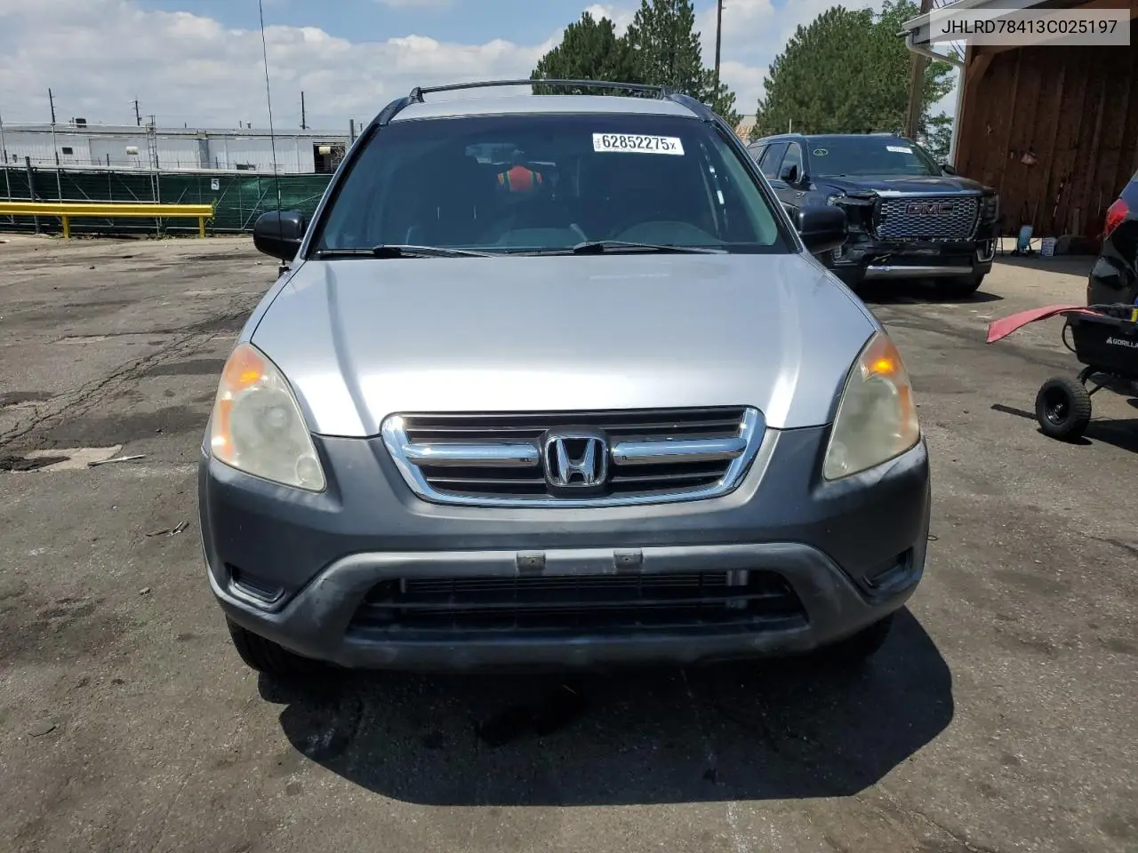 2003 Honda Cr-V Lx VIN: JHLRD78413C025197 Lot: 62852275