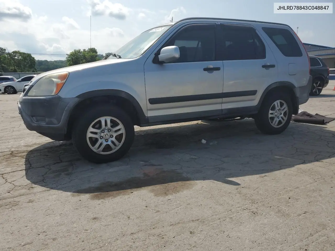2003 Honda Cr-V Ex VIN: JHLRD78843C048847 Lot: 62949975