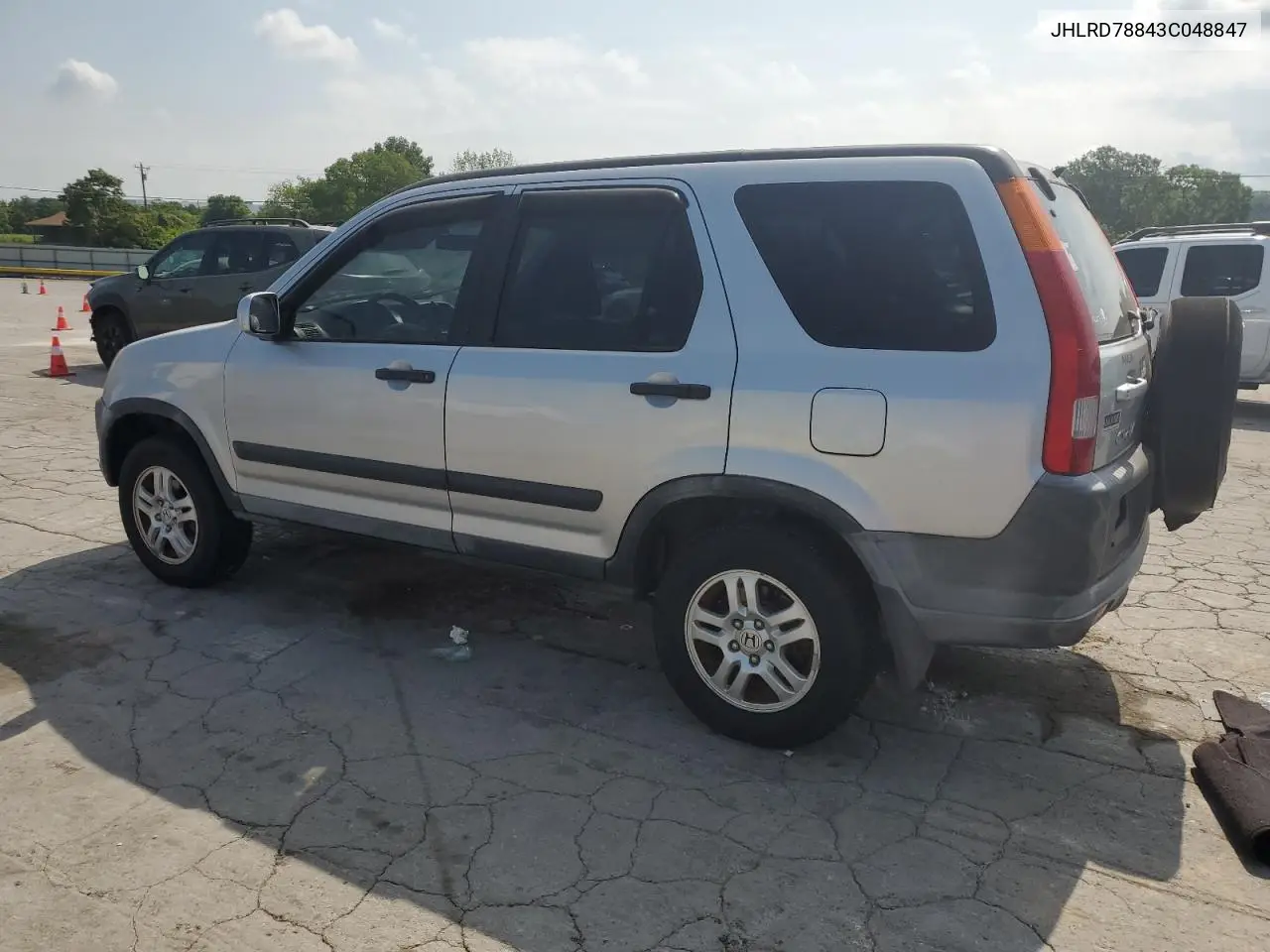 2003 Honda Cr-V Ex VIN: JHLRD78843C048847 Lot: 62949975