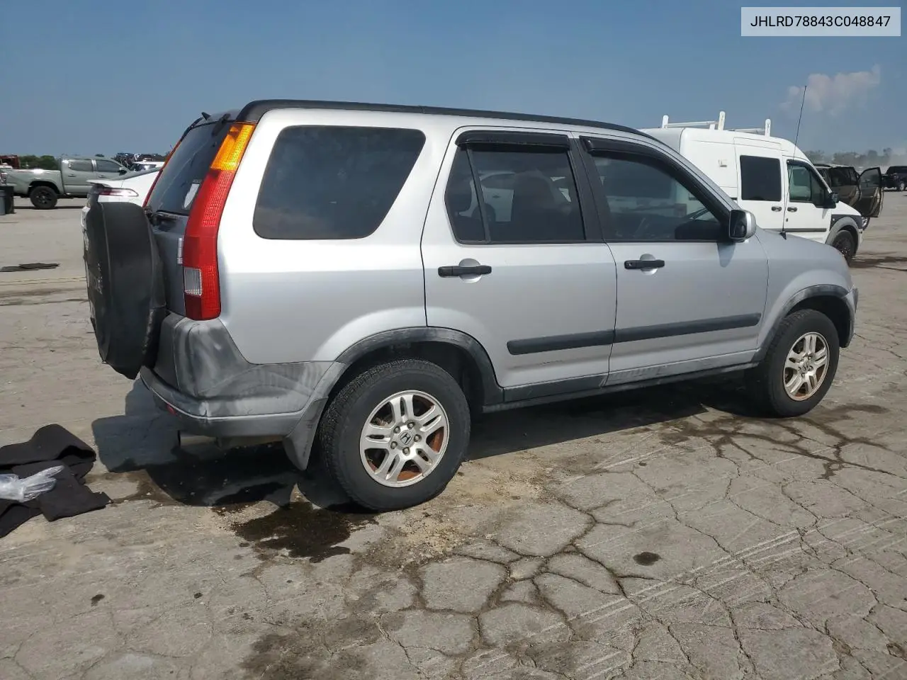 2003 Honda Cr-V Ex VIN: JHLRD78843C048847 Lot: 62949975