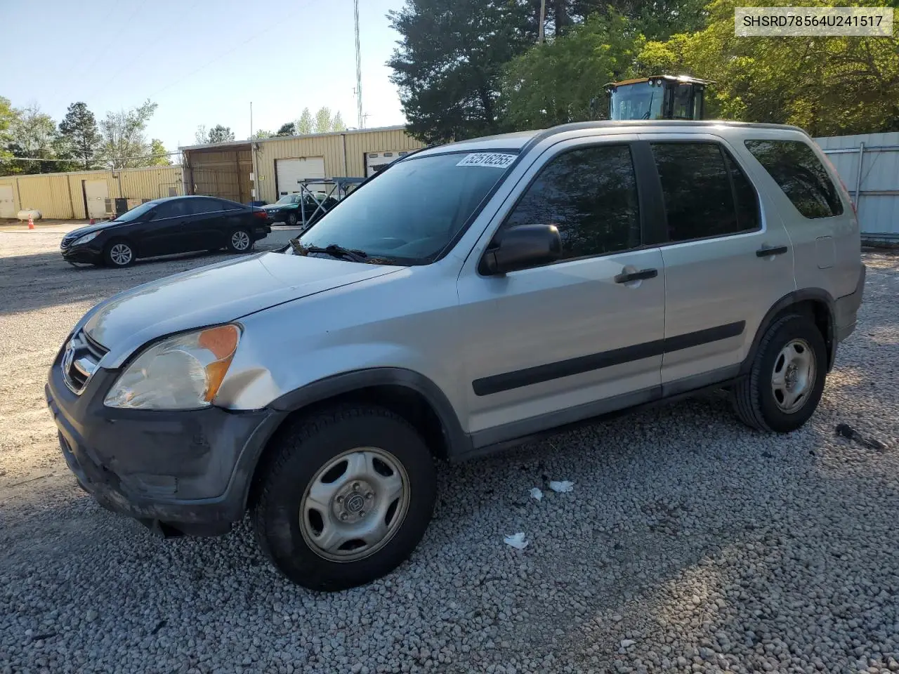 2004 Honda Cr-V Lx VIN: SHSRD78564U241517 Lot: 52516255