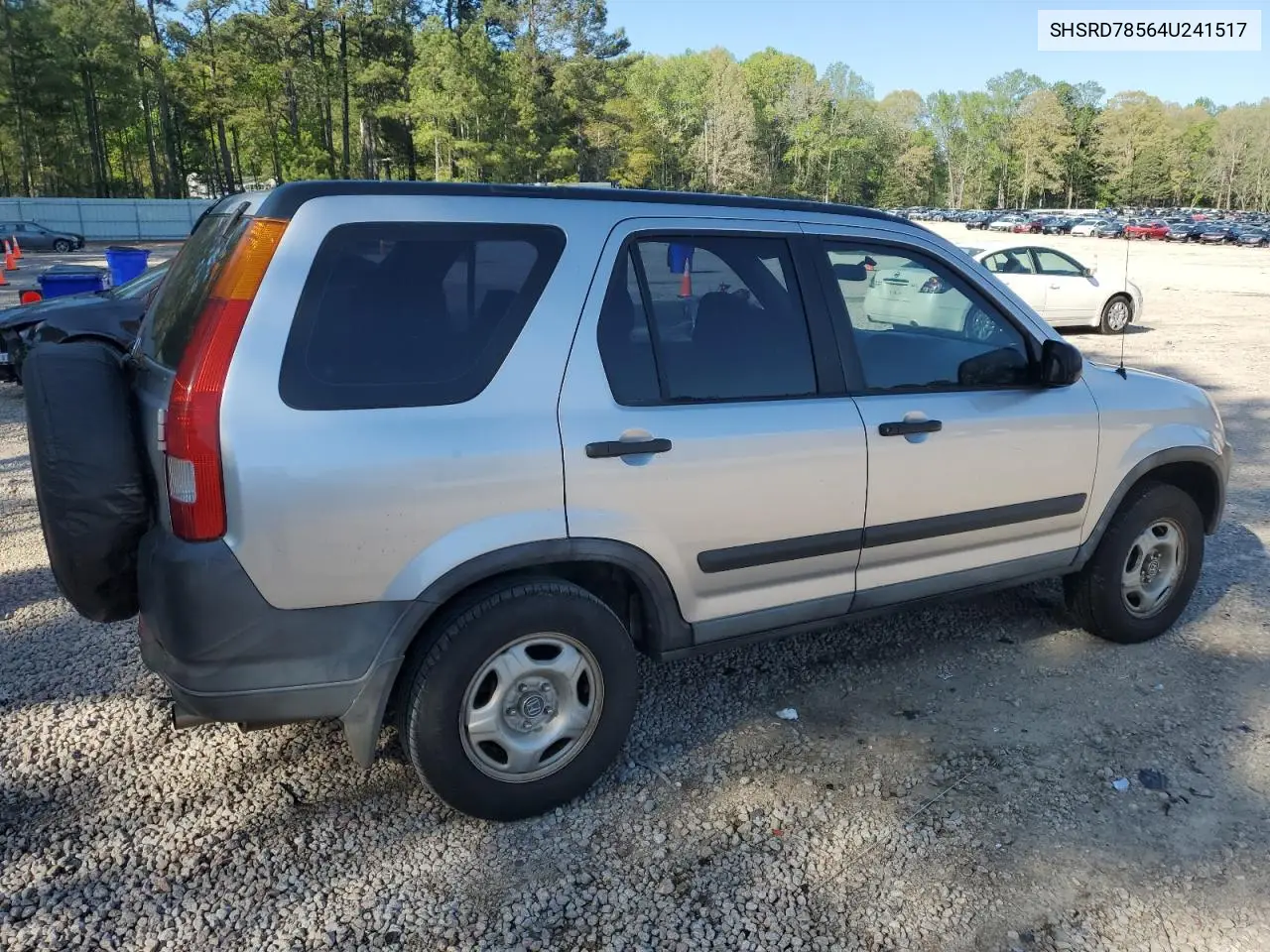 2004 Honda Cr-V Lx VIN: SHSRD78564U241517 Lot: 52516255