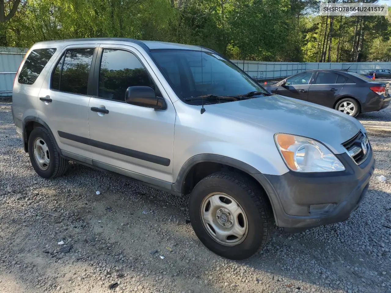 2004 Honda Cr-V Lx VIN: SHSRD78564U241517 Lot: 52516255