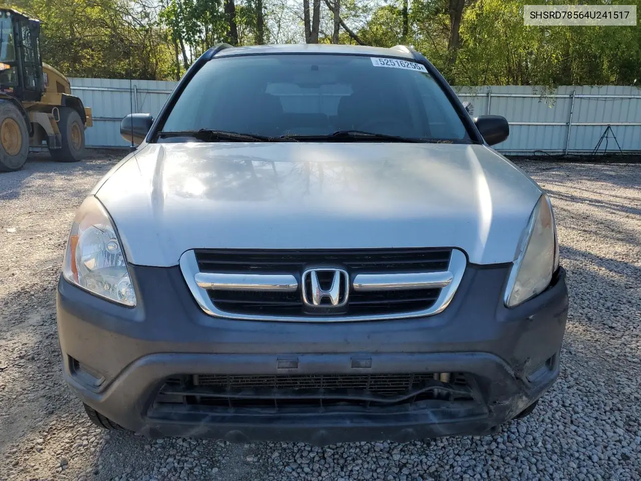 2004 Honda Cr-V Lx VIN: SHSRD78564U241517 Lot: 52516255