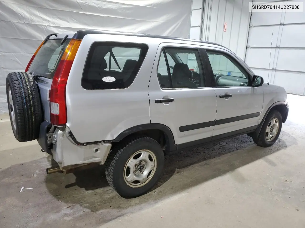 2004 Honda Cr-V Lx VIN: SHSRD78414U227838 Lot: 56207425