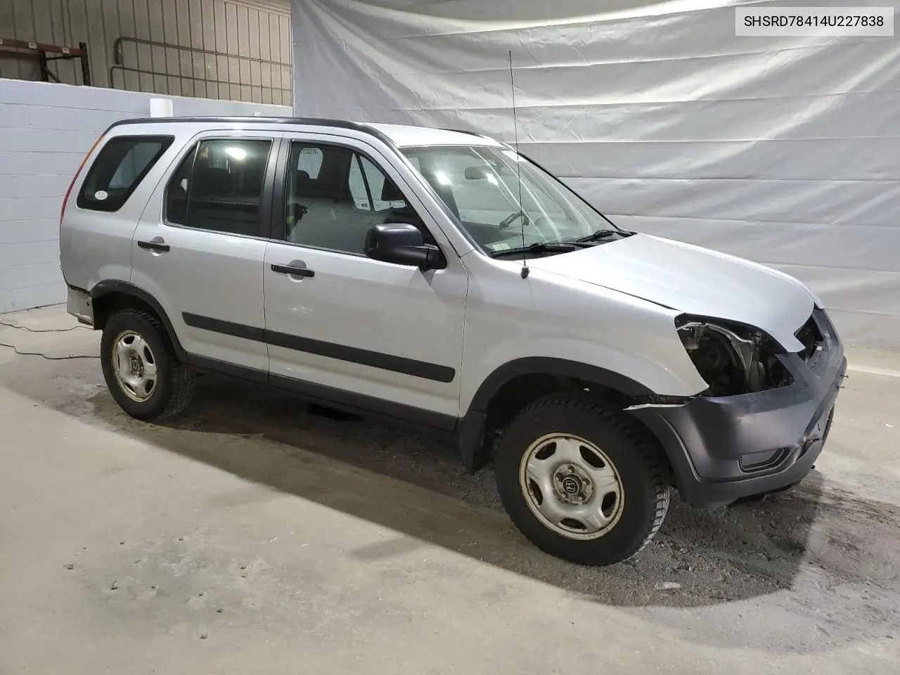 2004 Honda Cr-V Lx VIN: SHSRD78414U227838 Lot: 56207425