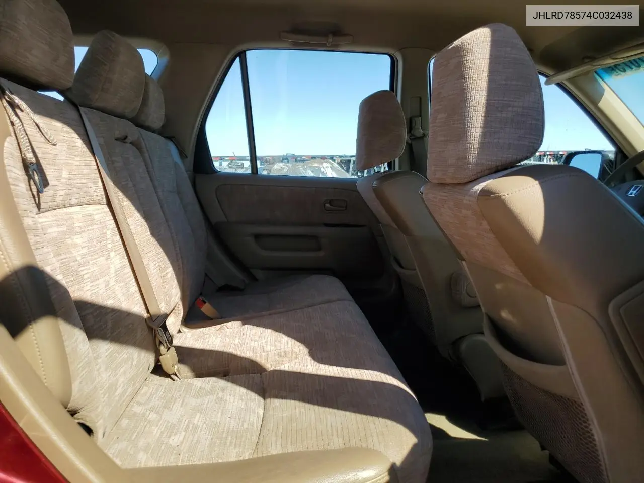 2004 Honda Cr-V Lx VIN: JHLRD78574C032438 Lot: 56257075